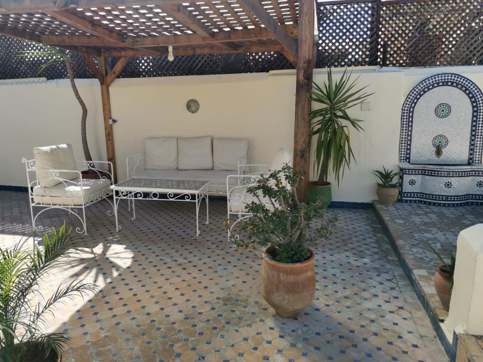 פס Riad Avec Terrasse Privee Et Piscine Partagee A 300M מראה חיצוני תמונה